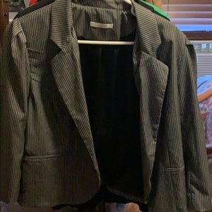 Striped Charlotte Russe blazer